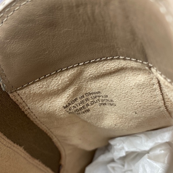 MICHEAL KORS Tan Suede High Heel Slip On Ankle Boots - Picture 12 of 17